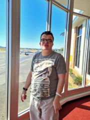 Mitchell looking at light planes