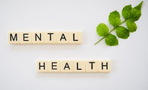 Word mental health and leaves